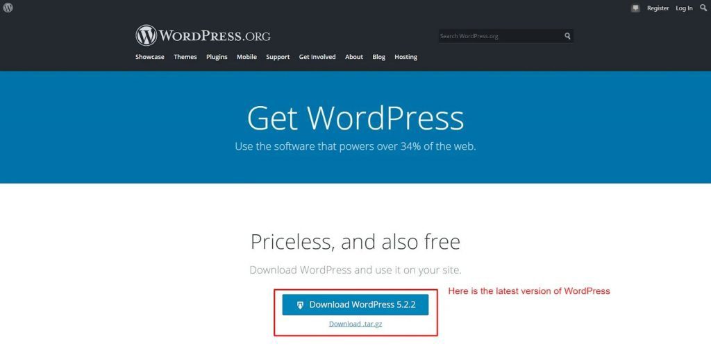 Check latest WordPress Version 2